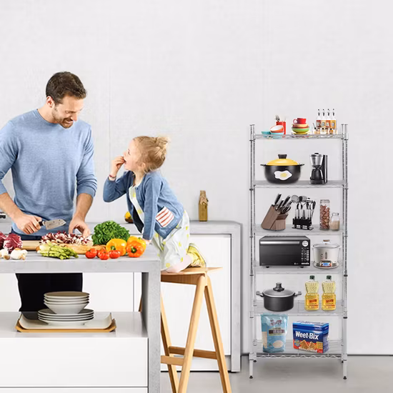 Проволочная полка для хранения открытой конструкции из Китая