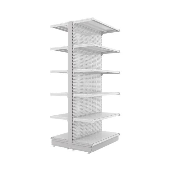 Универсальные стеллажи для супермаркетов, четырехсторонняя гондольная система, стеллажи из проволочной сетки, совместимые с Tegometall.